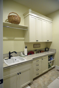 Painted Utility Room